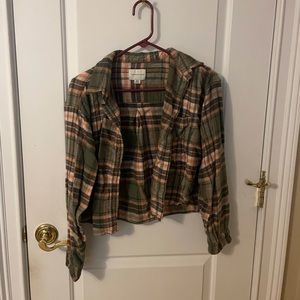 AE Cropped Flannel